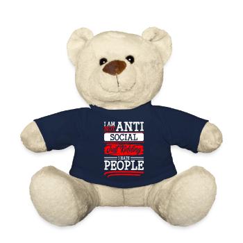 Hass Menschenhasser - Teddy - French Navy - Vorne