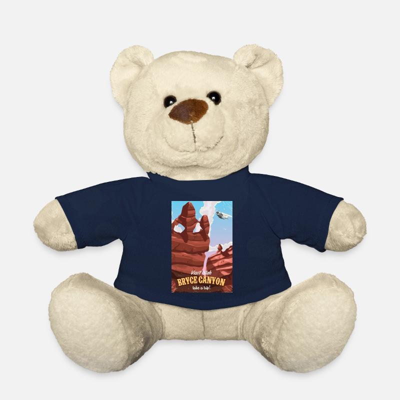 Bryce Canyon Utah Reiseplakat - Teddy - French Navy