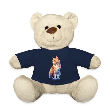 Pastell Katze - Teddy - French Navy - Vorne