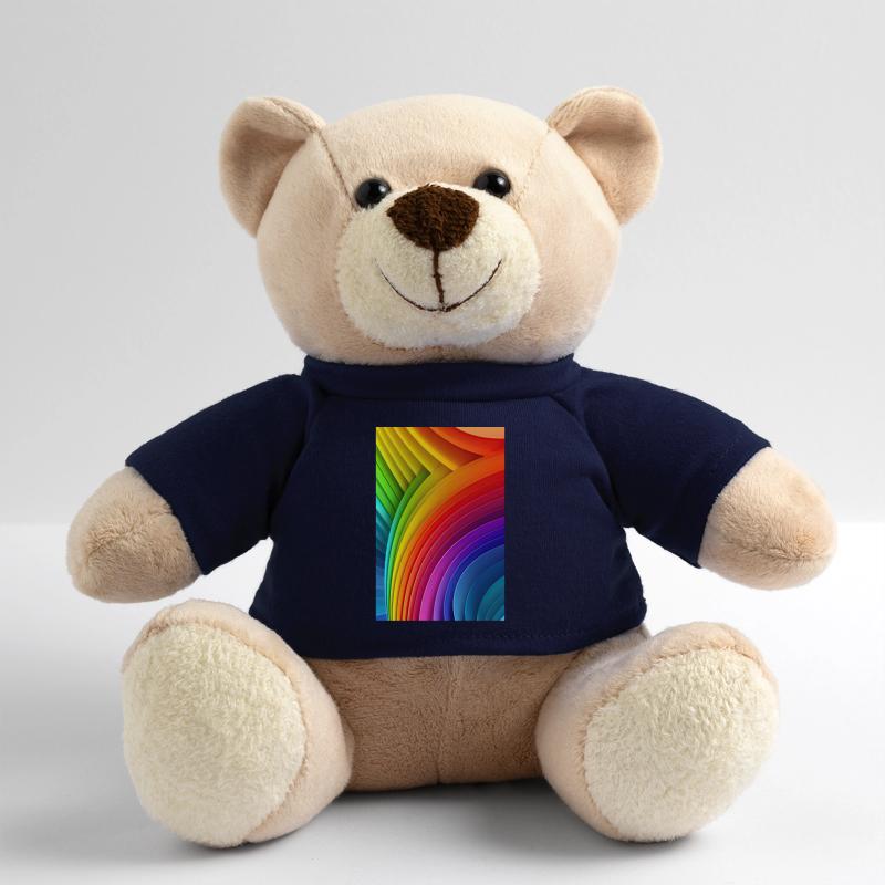 Rainbow Reverie: Impression colorée LGTBQ + Pattern Art Nounours
