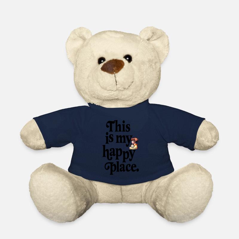 Das ist meine Happy Place Typografie. - Teddy - French Navy