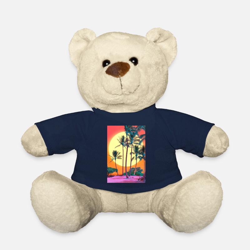 Mon design - Nounours - bleu marine