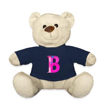 B - Teddy Bear - french navy - Front