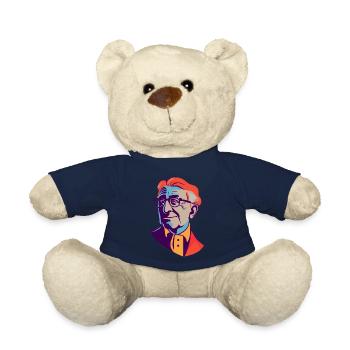 Jürgen Habermas - Nounours - bleu marine - Devant