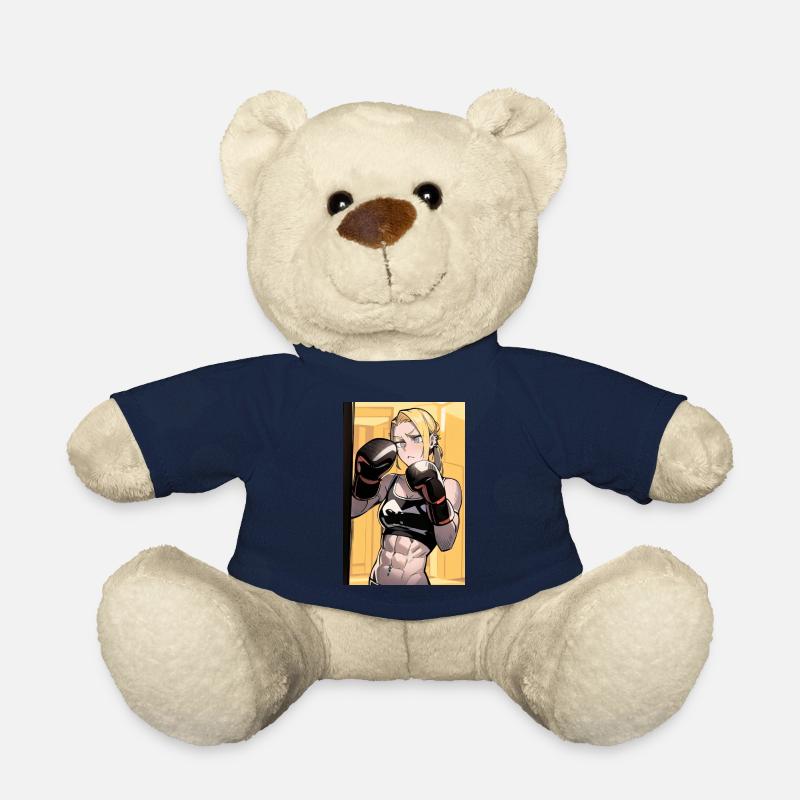 Boxer poster - Teddy Bear - french navy