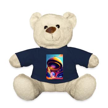Retro Arcade - Teddy Bear - french navy - Front