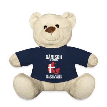 Danois Danemark - Nounours - bleu marine - Devant