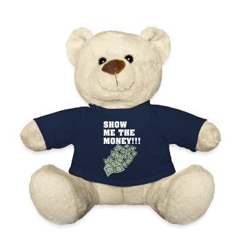 Show Money Design für gut verdienende Berufstätige - Teddy - French Navy - Vorne