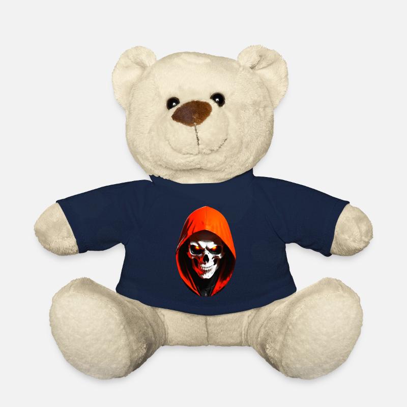 Totenkopf mit Kapuze - Teddy - French Navy