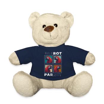 Bird Feathers Environment - Teddy Bear - french navy - Front
