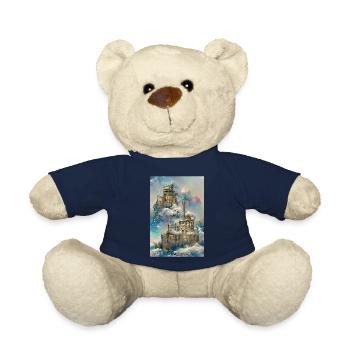 Winterliches Schloss im Sonnenlicht Winter Sunlit - Teddy - French Navy - Vorne