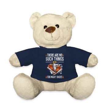 Shoe Collecting Boots Shopping Addicted - Teddy Bear - french navy - Front