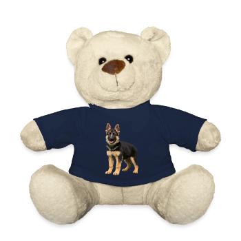 Deutscher Schäferhund Welpe echt - Teddy - French Navy - Vorne