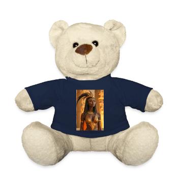 Ma'at, federgekrönte Göttin, die Schuppen von - Teddy - French Navy - Vorne