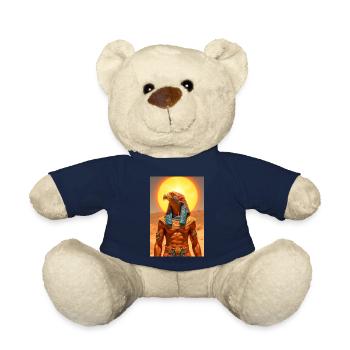 Ra, falkenköpfiger Sonnengott mit leuchtender Sonne - Teddy - French Navy - Vorne