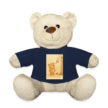 Bär und Kuchen - Teddy - French Navy - Vorne