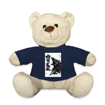 Monster Ink of Destruction - Teddy Bear - french navy - Front
