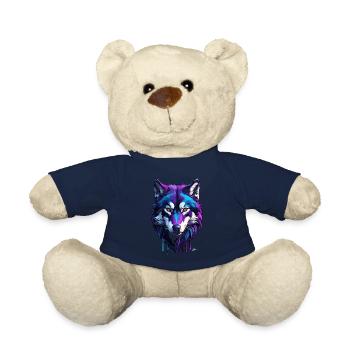 Masterpiece - Cyber Wolf Head Paint - Teddy Bear - french navy - Front