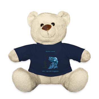 Rute raus der Spass beginnt fischen Fisch Angeln - Teddy - French Navy - Vorne