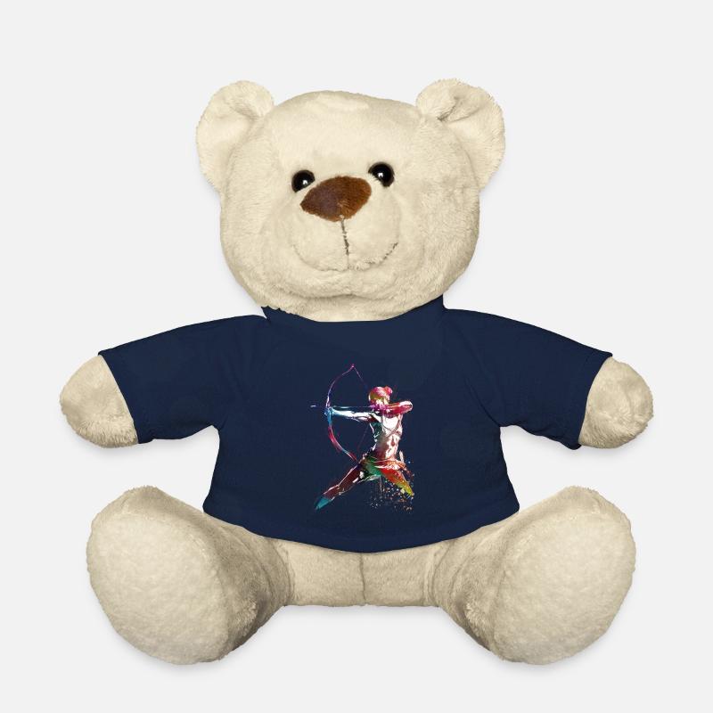 Art du tir à l’arc #archery - Nounours - bleu marine
