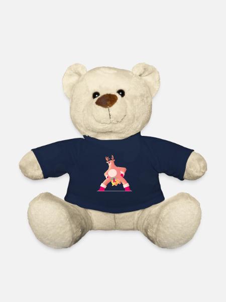 Christmas - Teddy Bear - french navy