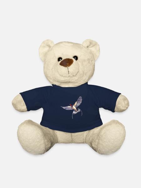 Hirondelle - Nounours - bleu marine