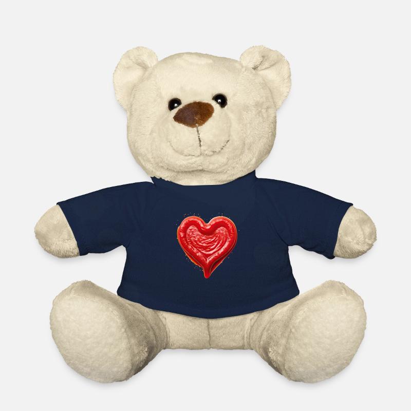 J’aime ... Ketchup - Nounours - bleu marine