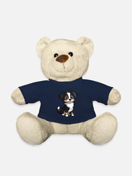 Berger Australien Chien Mignon - Nounours - bleu marine