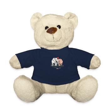 Elephants in love Photo - Teddy - French Navy - Vorne