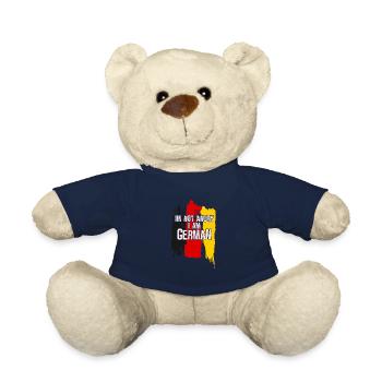 Ich bin nicht wütend - Ich bin deutsch - Teddy - French Navy - Vorne