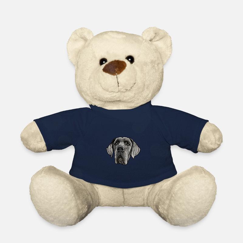 Great Dane dog - Teddy Bear - french navy