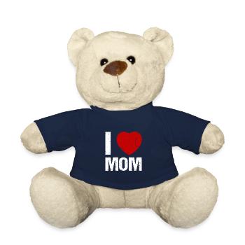 I love Mom - Teddy - French Navy - Vorne