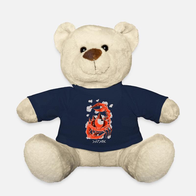 Negative cancer - Teddy Bear - french navy