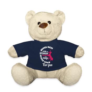 Pole Dance Fitness Coreography Dance Funny Pole - Teddy - French Navy - Vorne