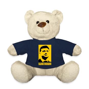 Slava ukraini - Teddy Bear - french navy - Front