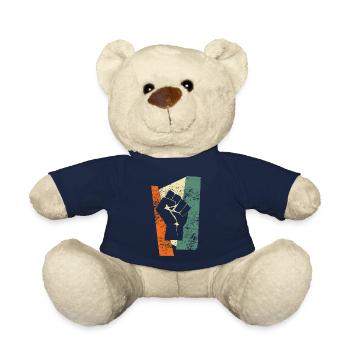 Fist - Teddy Bear - french navy - Front