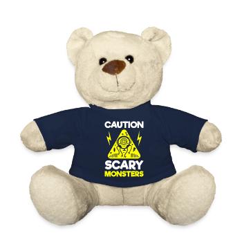 Monster Niedlich Bunt Bruder - Teddy - French Navy - Vorne