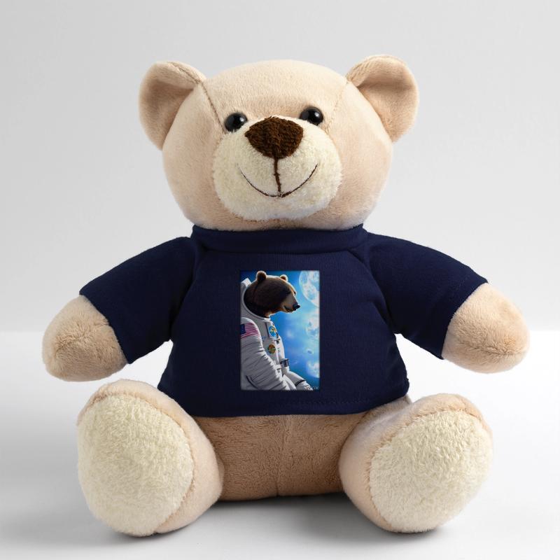 Bear Wildlife Astronaut Future Sci-Fi Technology Nounours