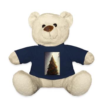 Weinachten Weihnachtsbaum weihnachtlich Winter - Teddy - French Navy - Vorne