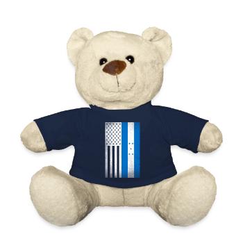 Honduras Design für stolze honduranisch Amerikaner - Teddy - French Navy - Vorne