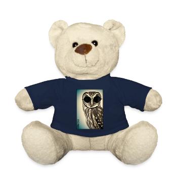 Eule Sonnenbrille Wildtier Vogel Waldtier Wald - Teddy - French Navy - Vorne