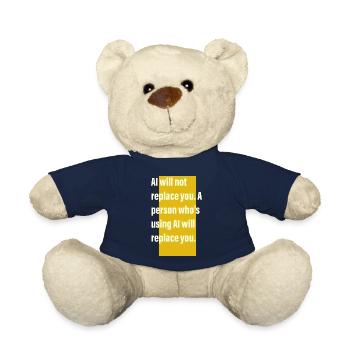 AI ARTIFICIAL INSTELLIGENCE GRAPHIC DESIGNER - Teddy Bear - french navy - Front