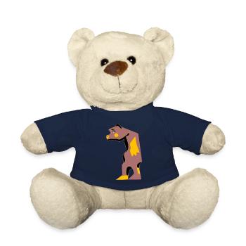 Hektor der traurige Bär - Teddy - French Navy - Vorne