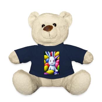Rabbit Easter Easter Pet Easter Holiday - Teddy Bear - french navy - Front