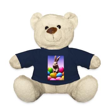 Rabbit Easter Easter Pet Easter Holiday - Teddy Bear - french navy - Front