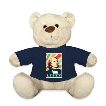 Franz Liszt Vintage Colors - Teddy Bear - french navy - Front