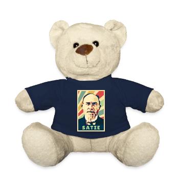 Eric Satie Vintage Colors - Teddy Bear - french navy - Front