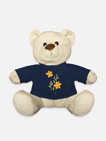 Fleuriste Fleur Plante Nature Jardinier - Nounours - bleu marine