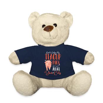 Teacup Piggy Pig Piggy Breeder - Nounours - bleu marine - Devant