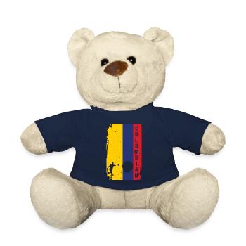 Championnat de Colombie par équipe nationale du Tage - Nounours - bleu marine - Devant